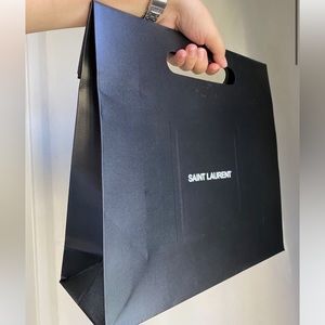 Yves Saint Laurent paper bag